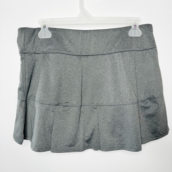 Head Athletic Tennis Skort Pleated Gray Black Large - Picture 1 of 6